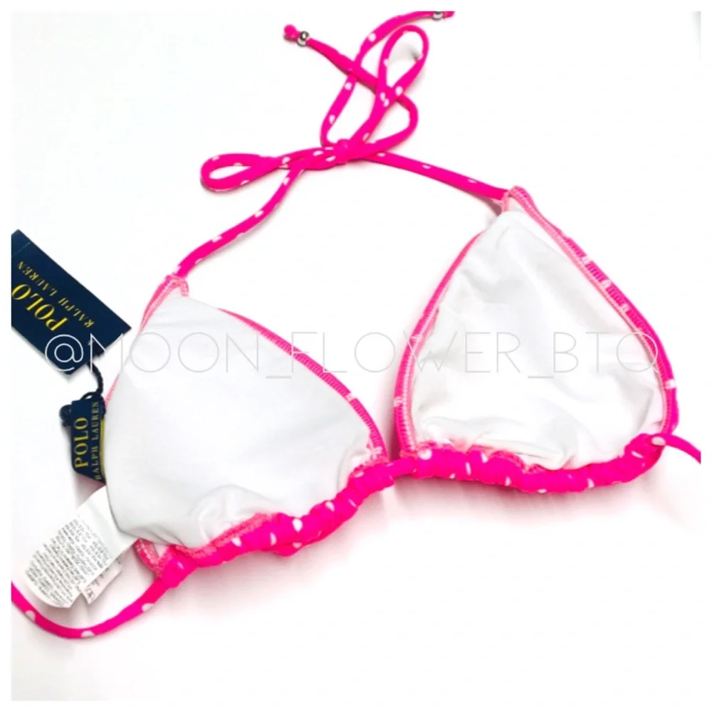 Polo Ralph Lauren Polka Dot Bikini Top - Picture 6 of 12